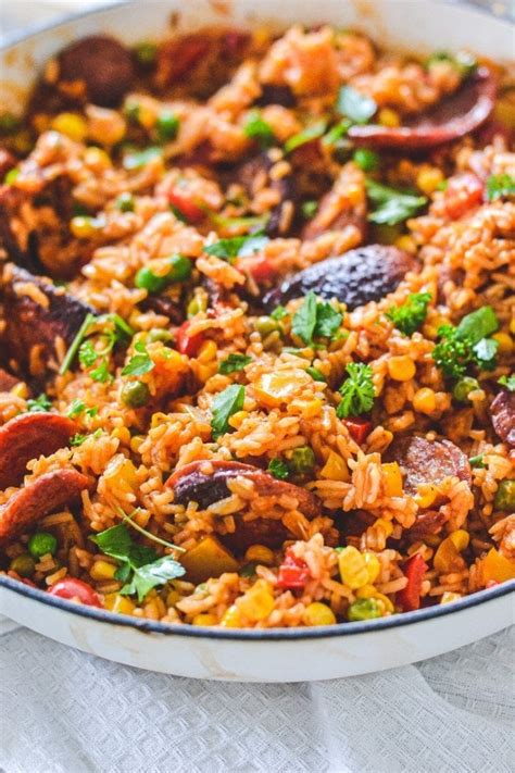 one-pot-spanish-chorizo-fried-rice-the-cooking-collective image