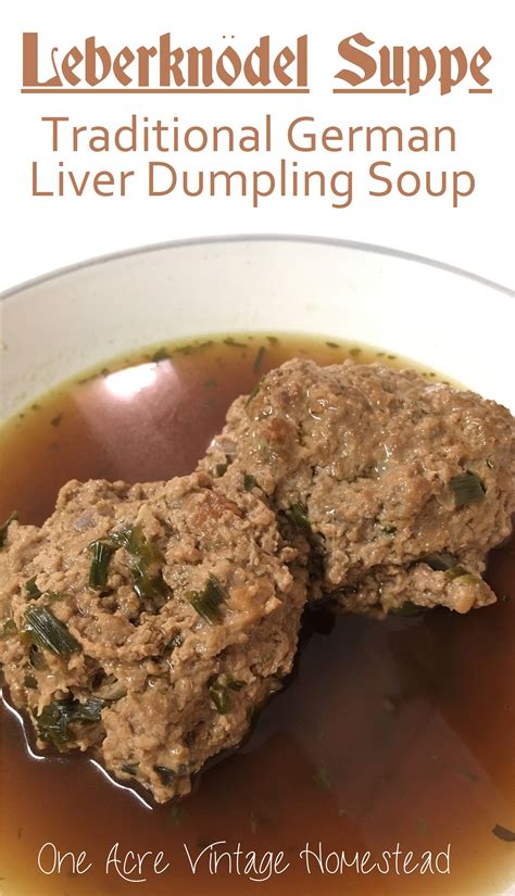 leberknodel-suppe-liver-dumpling-soup image