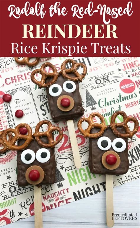 rudolph-the-red-nosed-reindeer-rice-krispie-treats image