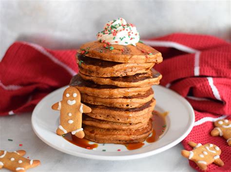 gingerbread-pancakes image