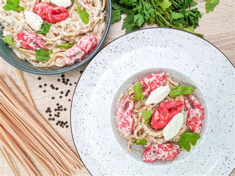 creamy-crab-pasta-seafood-pasta-recipes-cooking image
