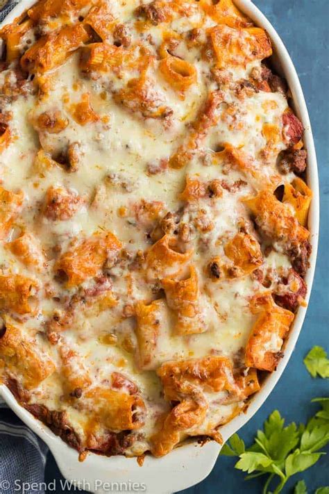 baked-rigatoni-pasta-spend-with-pennies image