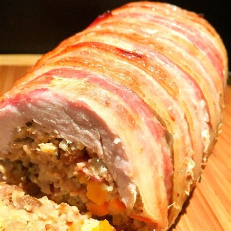 bacon-wrapped-stuffed-pork-tenderloin-easy image