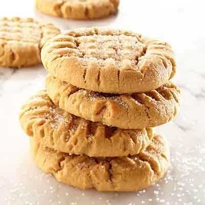classic-peanut-butter-cookies-recipe-land-olakes image