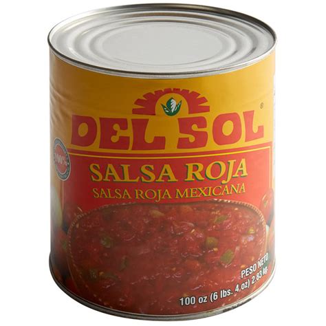 del-sol-10-can-red-mexican-salsa-6case image