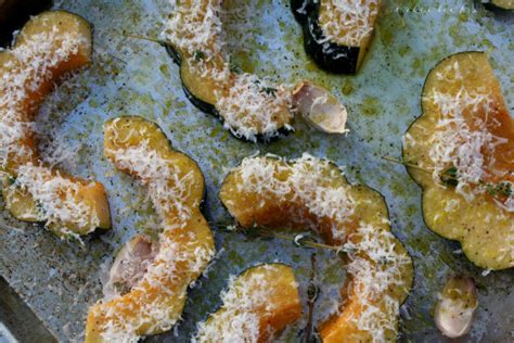 roasted-acorn-squash-w-parmesan-garlic-thyme image