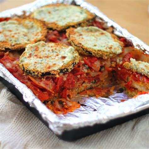 cornmeal-crusted-eggplant-roasted-tomato-lasagna image