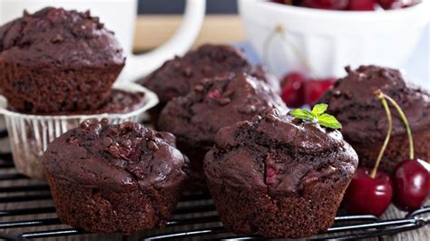 chocolate-cherry-muffins-wide-open-eats image