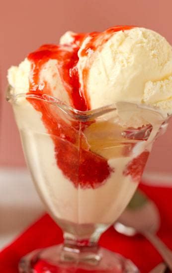 homemade-strawberry-ice-cream-topping-brown image