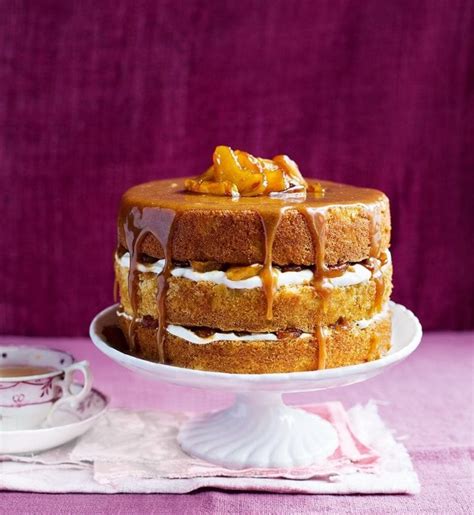 apple-caramel-layer-cake-recipe-delicious-magazine image