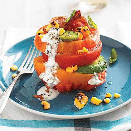 tomato-stack-salad-with-corn-and-avocado image