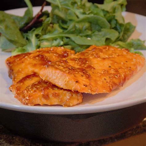 salmon-with-asian-glaze-bush-cooking image