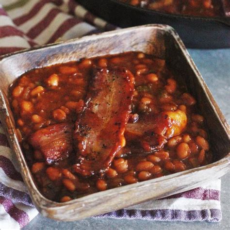 smoked-baked-beans-with-brown-sugar-and-bacon image