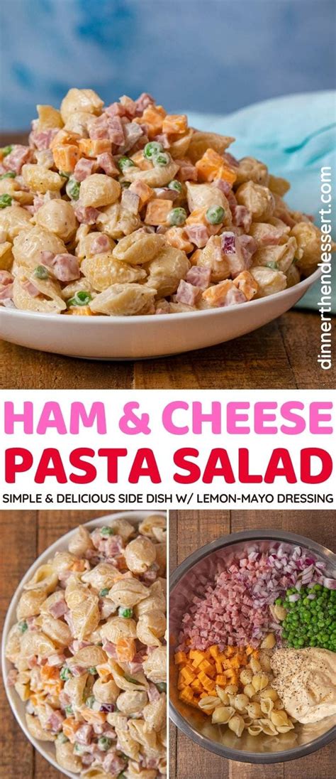 ham-and-cheese-pasta-salad-recipe-dinner-then-dessert image