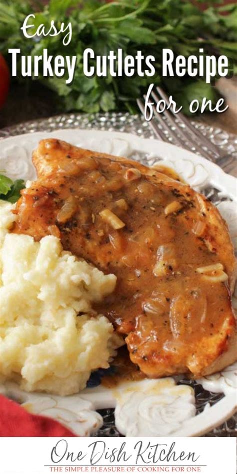 turkey-cutlets-with-gravy-20-minutes-one-dish-kitchen image