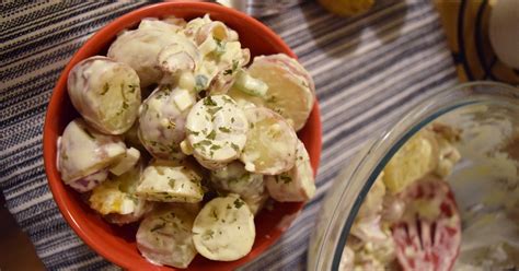 chrissy-teigens-creamy-potato-salad-with-bacon image