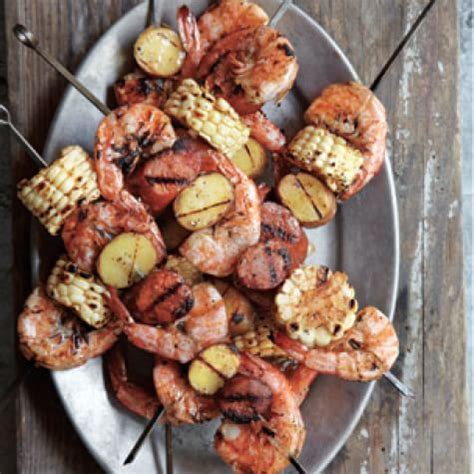 cajun-shrimp-and-sausage-skewers-williams-sonoma image
