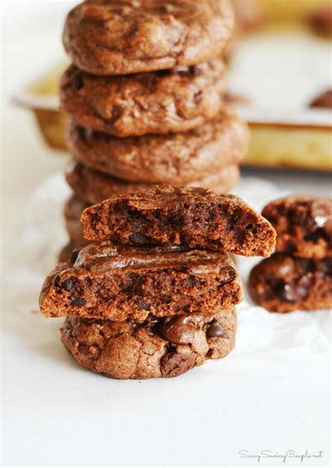 chewy-fudge-brownie-cookies-recipe-best-crafts-and image