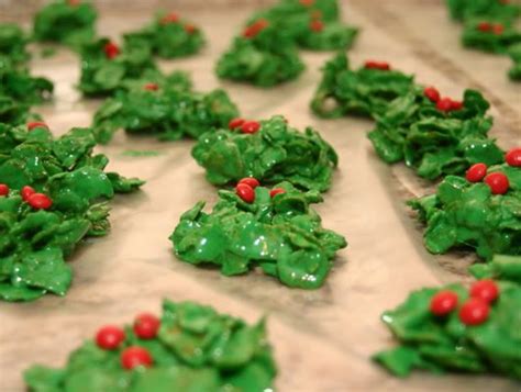 holly-cookies-drop-cookies-christmas-cookiescom image