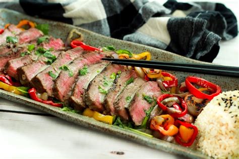 grilled-beef-with-green-curry-sauce-asian-caucasian image