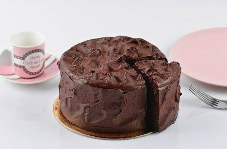 sour-cream-chocolate-cake-old-fashioned image