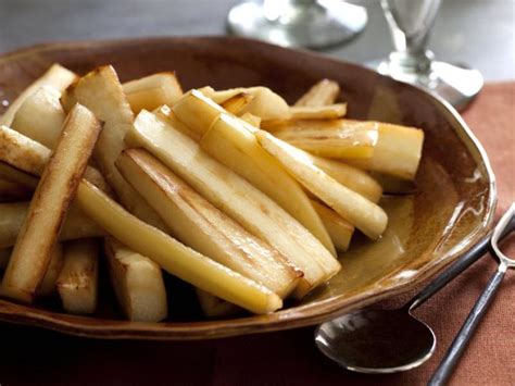 maple-roast-parsnips-recipes-cooking-channel image
