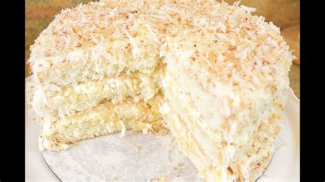 southern-coconut-pineapple-cake-recipe-fluffy image