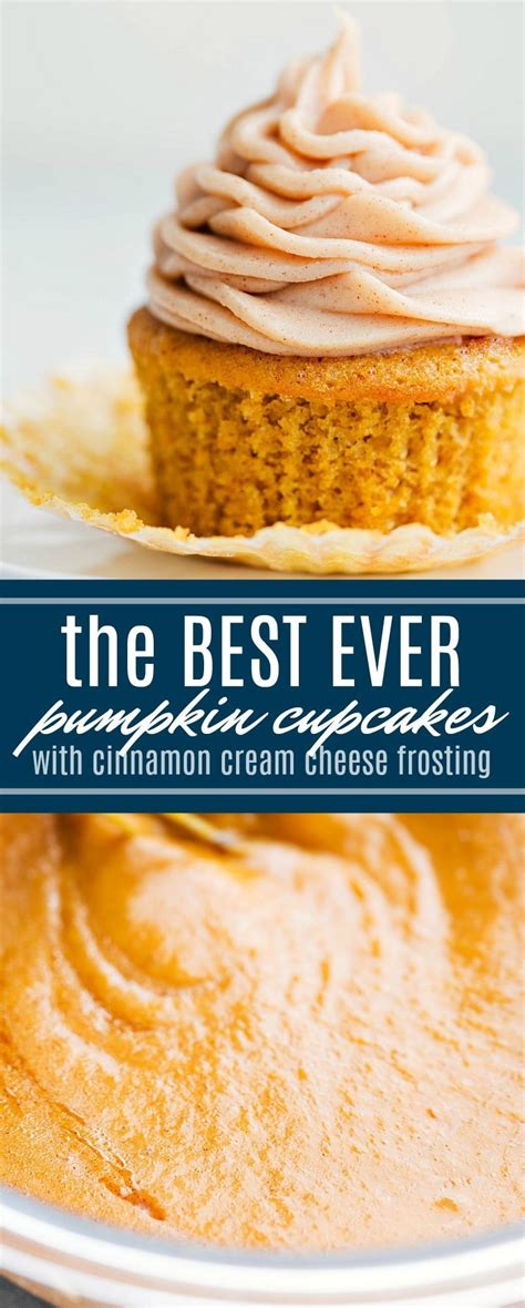 pumpkin-cupcakes-with-the-best-frosting image