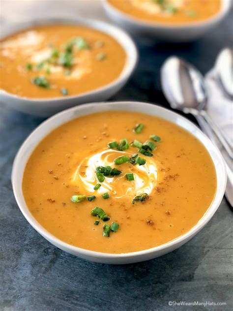 creamy-sweet-potato-soup-recipe-she image