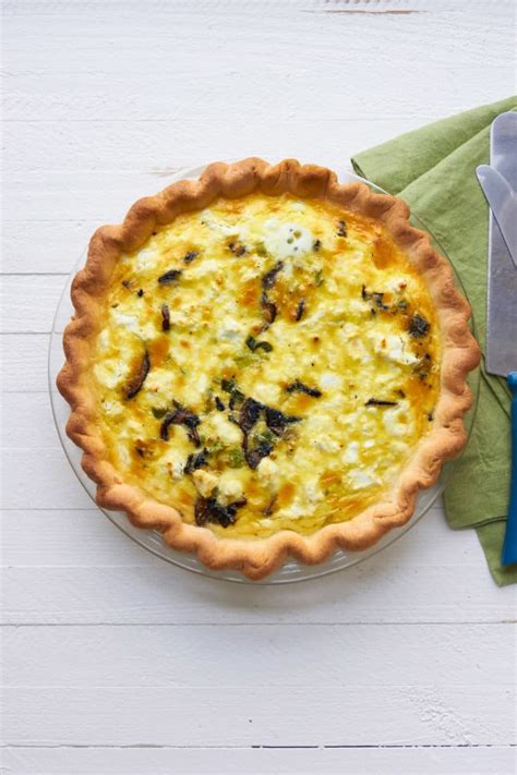 leek-mushroom-and-goat-cheese-quiche-recipe-the image