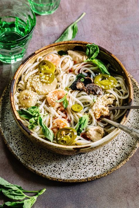 easy-asian-chicken-noodle-soup-with-shrimp-my image