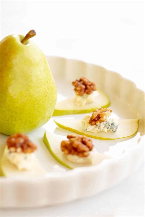easy-pear-appetizer-a-healthy-holiday-appetizer-julie image