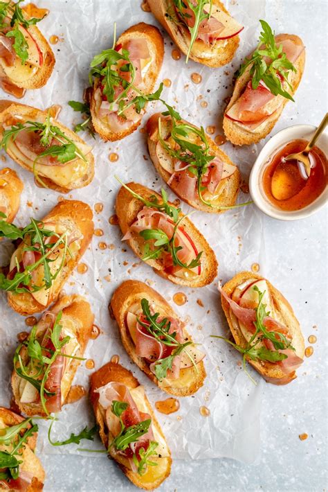 apple-brie-crostini-with-hot-honey-ambitious-kitchen image