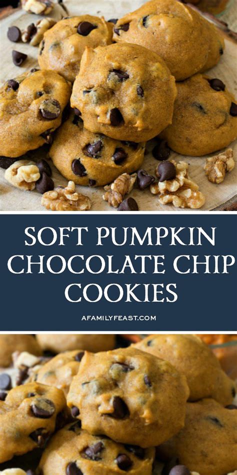 soft-pumpkin-chocolate-chip-cookies-a-family-feast image