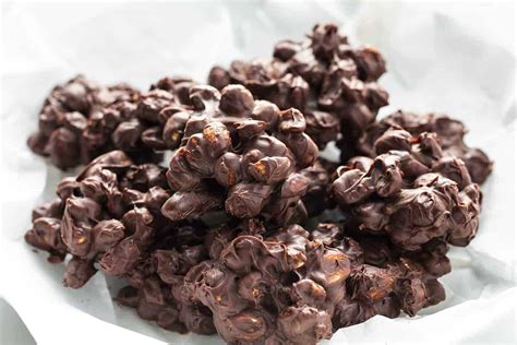 chocolate-peanut-clusters-i-am-baker image
