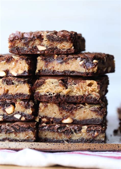 buckeye-brownies-an-easy-peanut-butter-and-chocolate image