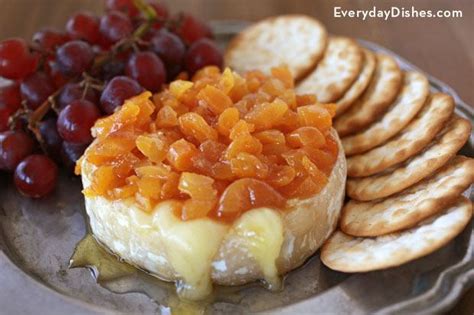 baked-brie-with-apricot-chutney-appetizer image