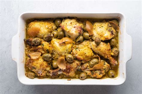 moroccan-chicken-tagine-with-olives-and-preserved image