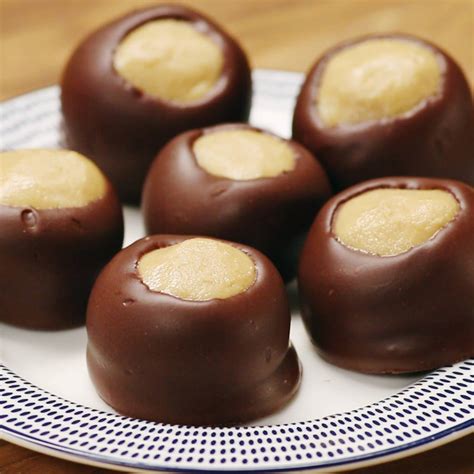 tasty-no-bake-chocolate-peanut-butter-balls-buckeyes image