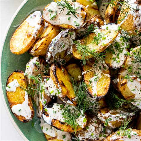 grilled-potato-salad-with-sour-cream-dressing-simply image