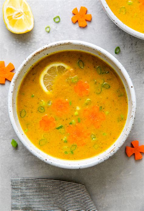 carrot-zucchini-soup-healthy-vegan-the-simple image