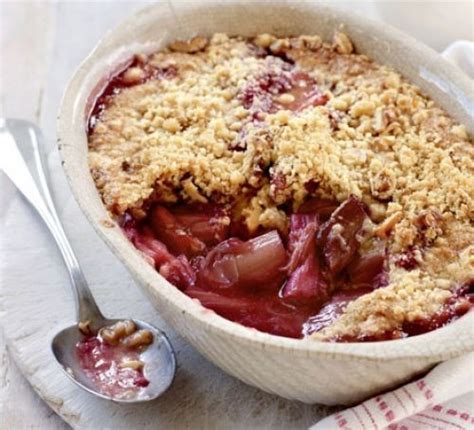 rhubarb-crumble-recipes-bbc-good-food image