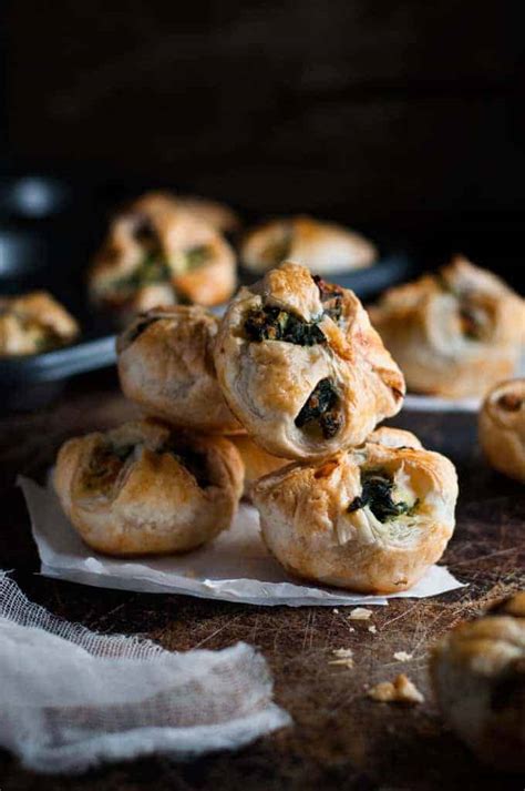 ricotta-and-spinach-puff-pastry-bites-recipetin-eats image