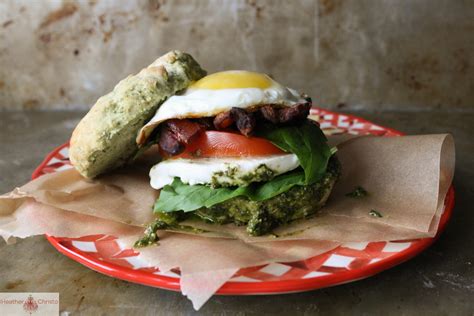 basil-bacon-and-tomato-breakfast-sandwich-heather image