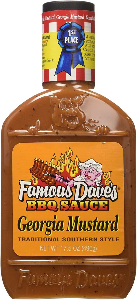 famous-daves-bbq-sauce-georgia-mustard-175 image