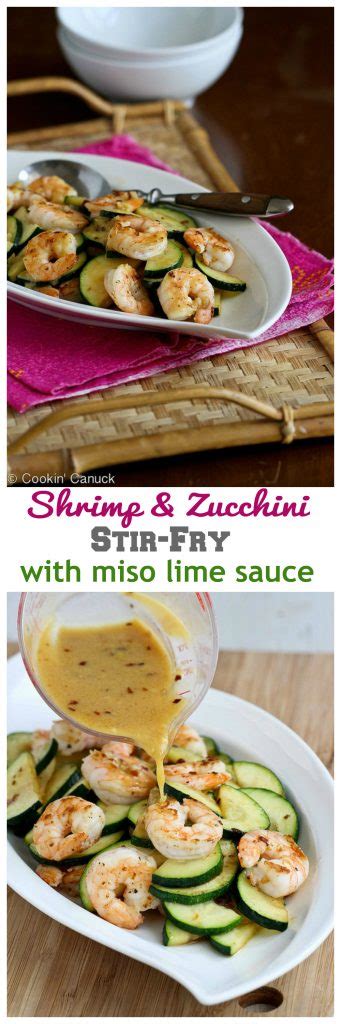 shrimp-zucchini-stir-fry-recipe-with-miso-lime image
