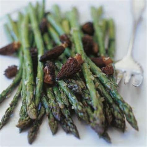 roasted-asparagus-and-morels-with-shallot-butter image