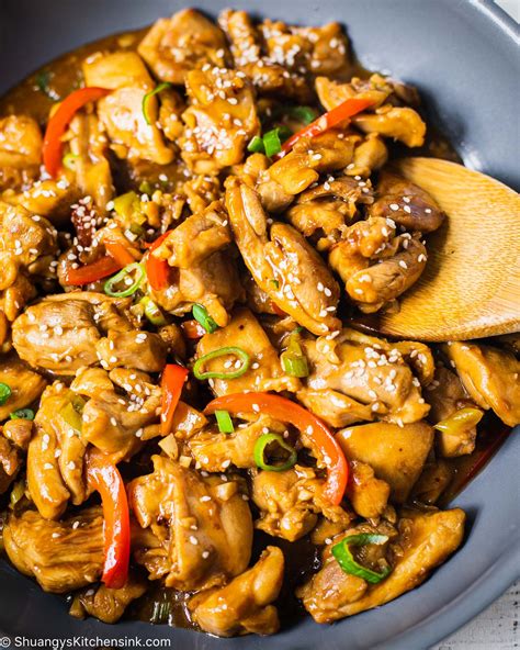 healthy-chinese-garlic-chicken-15-minutes-shuangys image