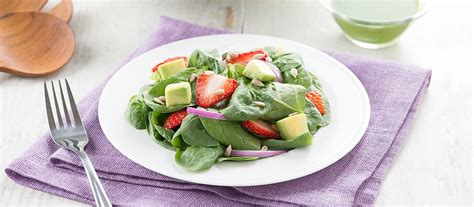 strawberry-avocado-salad-with-green-goddess-dressing image