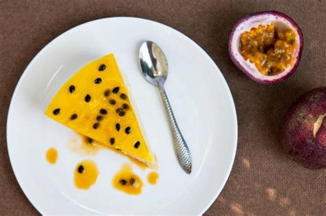 this-tropical-passion-fruit-cheesecake-recipe-is-a-sweet-tangy image